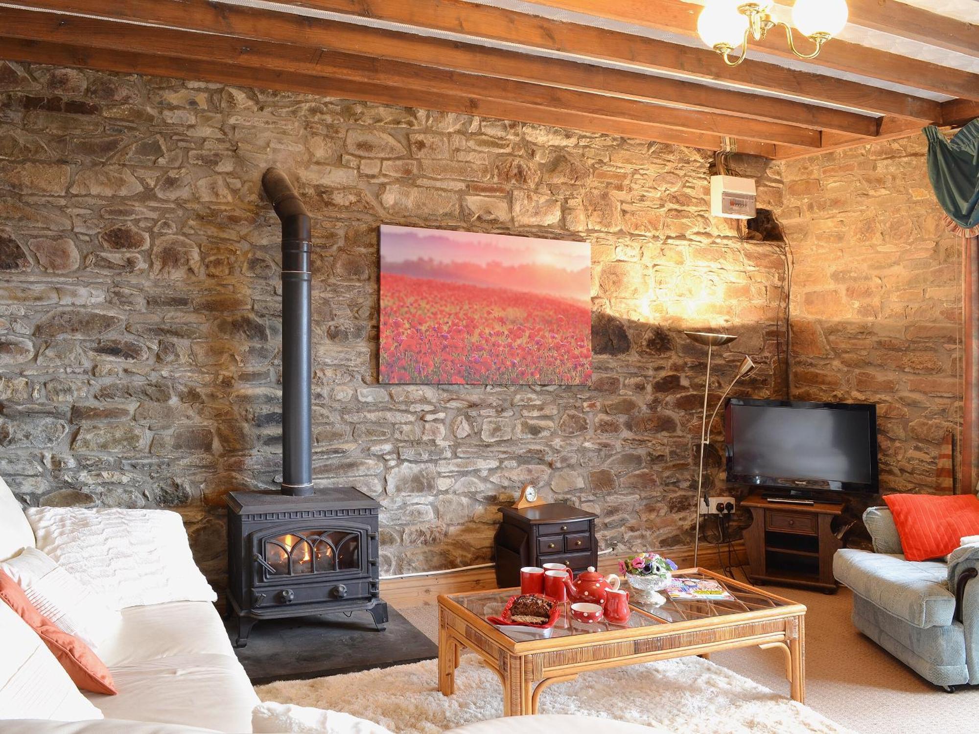 Ty Coch Cottage Dihewid Buitenkant foto